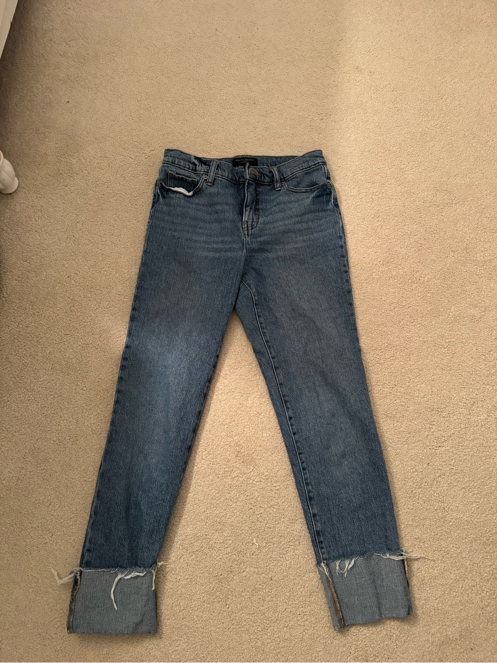 Banana Republic Slouch Jeans in Blue Denim